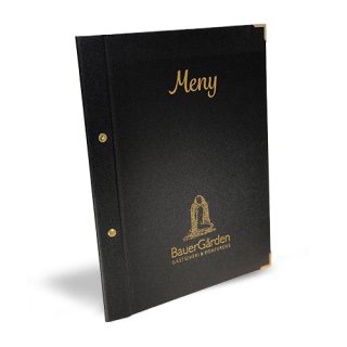 Menypärm Eurobuckram A4 (Skruvar)