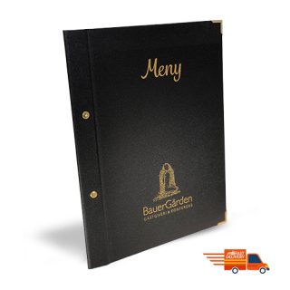 Menypärm Eurobuckram A4 (Skruvar)