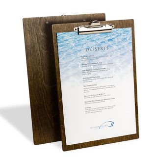 Menyplatta Plywood (Klämma)