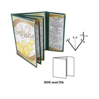 American PVC Bok med flik