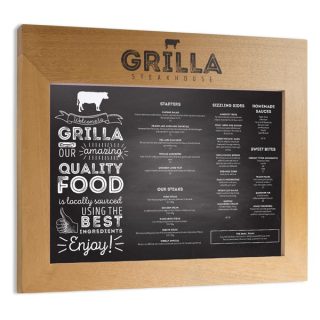 Menyskåp Wood (Rak)