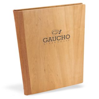 Hotellpärm Wood (Ringpärm)